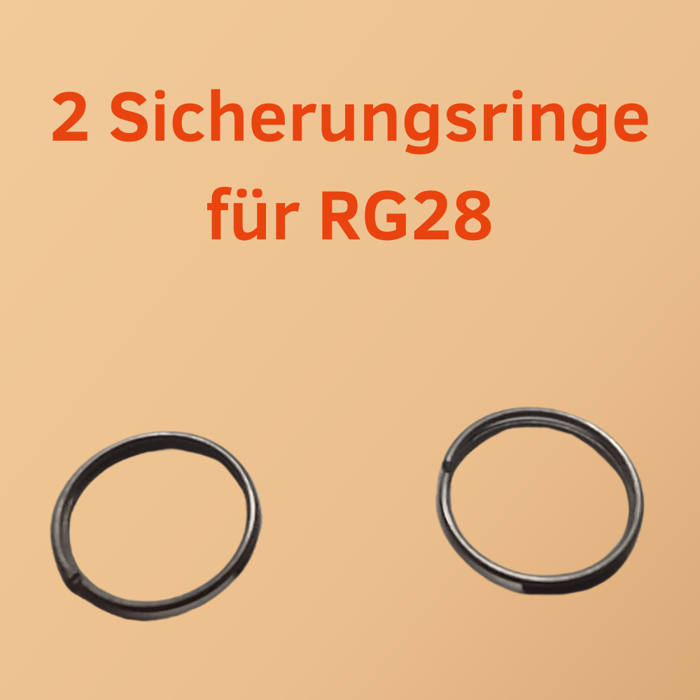 Sicherungsring Haltespange, Ersatzteil für Hohlwelle - Für RG28