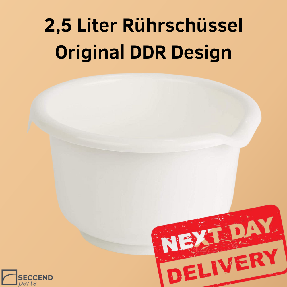 2,5 Liter Rührschüssel DDR Design, passend zu RG28